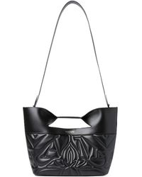 McQueen - The Bow Small Shoulder Bag - Lyst