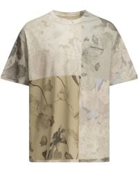 Maison Margiela - Floral Crewneck T-Shirt - Lyst