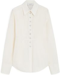 Sportmax - Azoto Button-Up Long-Sleeved Shirt - Lyst