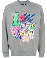 Moschino - Logo Printed Sweater - Lyst