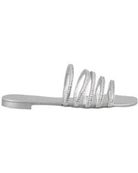 Giuseppe Zanotti - Crystal Inlaid Multi-Strap Sandals - Lyst