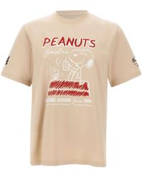 Iceberg - Peanuts Print T-Shirt - Lyst
