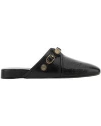 Balenciaga - Cargole Stud Embellished Slippers - Lyst