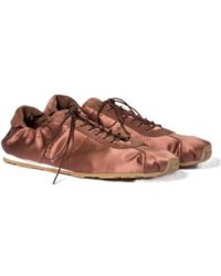 Miu Miu - Plume Satin Sneakers - Lyst