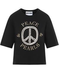 Moschino - Cotton T-Shirt - Lyst