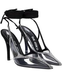 The Attico - Venus Crystal-Embellished High-Heeled Sandals - Lyst