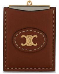 Celine - Separables Leather Mirror Pendant - Lyst