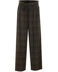 Aniye By - Checked Drawstring Pants - Lyst