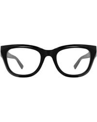Gucci - Geometric-Frame Non-Prescription Glasses - Lyst