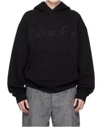 Amiri - Chateau Long-Sleeved Oversized Hoodie - Lyst