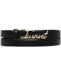 Twinset - Logo Belt - Lyst