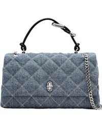 Marc Jacobs - Quilted Denim Dual Convertible Shoulder Bag - Lyst
