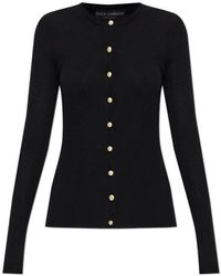 Dolce & Gabbana - Long-Sleeve Knit Top - Lyst