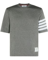 Thom Browne - Striped Sleeve T-Shirt - Lyst