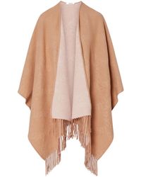 Liu Jo - Logo-Jacquard Fringed Scarf - Lyst