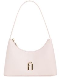 Furla - Diamante Logo Plaque Mini Shoulder Bag - Lyst