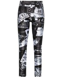 Versace Jeans Couture - Couture Allover Graphic Print Leggings - Lyst