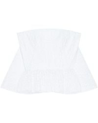 Givenchy - Bustier Cape Back Top - Lyst
