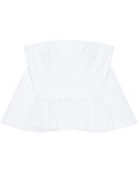 Givenchy - Bustier Cape Back Top - Lyst