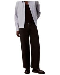Calvin Klein - Barrel Fit Jeans - Lyst