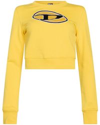 DIESEL - Twotone Casual Longsleeve Sweatshirt - Lyst