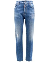 DSquared² - 642 Distressed Slim-Cut Jeans - Lyst