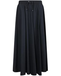 Herno - Drawstring Maxi Skirt - Lyst