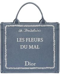 Dior - Medium Book Tote With Strap - Lyst