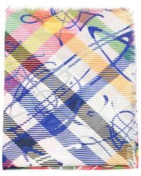 Vivienne Westwood - Multi-Check Tartan Scarf - Lyst