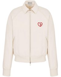 Dior - Homme Zip-Up Long-Sleeved Jacket - Lyst