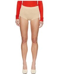 Entire studios - Elastic Waist Shorts - Lyst