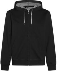 Brunello Cucinelli - Zip-Up Drawstring Hoodie - Lyst