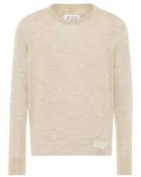 Maison Margiela - Wool-Blend Patch Sweater - Lyst