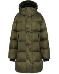 DSquared² - Long Sleeved Hooded Down Coat - Lyst