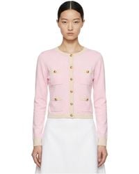 Marissa Chiara - Long-Sleeved Knitted Cardigan - Lyst