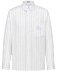 Dior - Homme X Hylton Nel Striped Oversized Shirt - Lyst