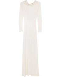 AYA MUSE - Fine-Knit Ultra-Long Dress - Lyst