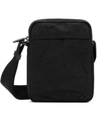 BOSS - Boss Catch Logo Lettering Messenger Bag - Lyst