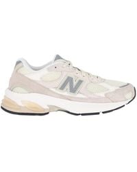New Balance - 2010 Logo-Patch Sneakers - Lyst