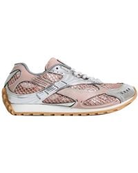 Bottega Veneta - Orbit Lace-Up Sneakers - Lyst