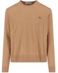 Vivienne Westwood - Long Sleeve Crewneck Jumper - Lyst