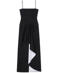 Givenchy - Sliced Long Wrapped Dress - Lyst