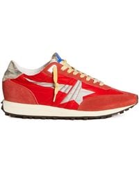 Golden Goose - Sneakers With Suede Overlays - Lyst