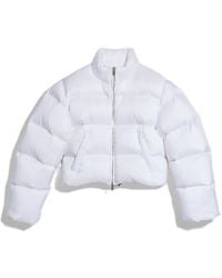 Gucci - Padded Cropped Puffer Jacket - Lyst