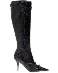 Balenciaga - Cagole Heeled Boots - Lyst