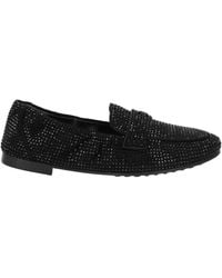 Tory Burch - Two-Tone Suede Loafers - Lyst