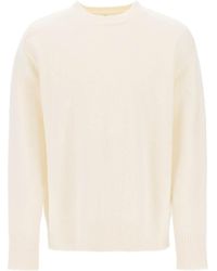 OAMC - Logo Intarsia-Knit Wool Jumper - Lyst