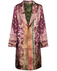 Pierre Louis Mascia - Cialdas Patchwork Coat - Lyst