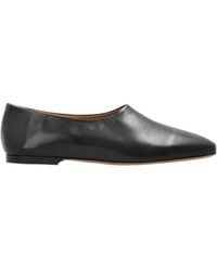 Jil Sander - Square-Toe Ballet Flats - Lyst