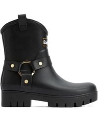 Barbour - Western-Style Short Wellington Boots - Lyst